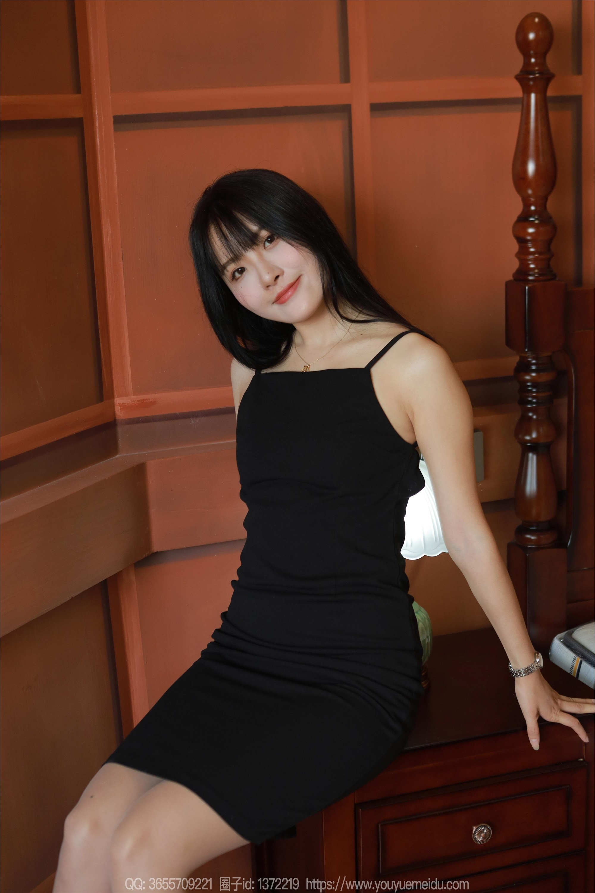 IESS异思趣向  2024.09.22 丝享家 1852 婉萍《黑色礼裙（上）》